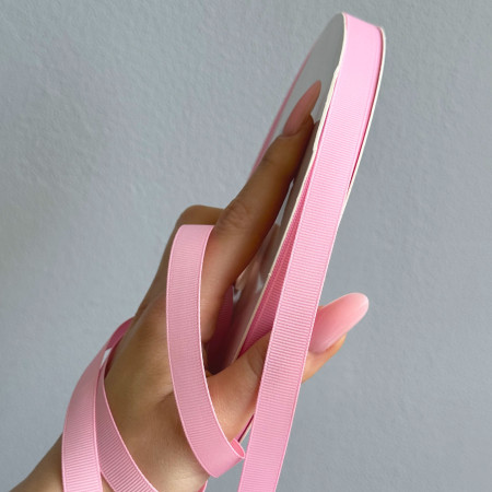 Лента репс Ding Xin 1.2 см - #0154 Rose Pink